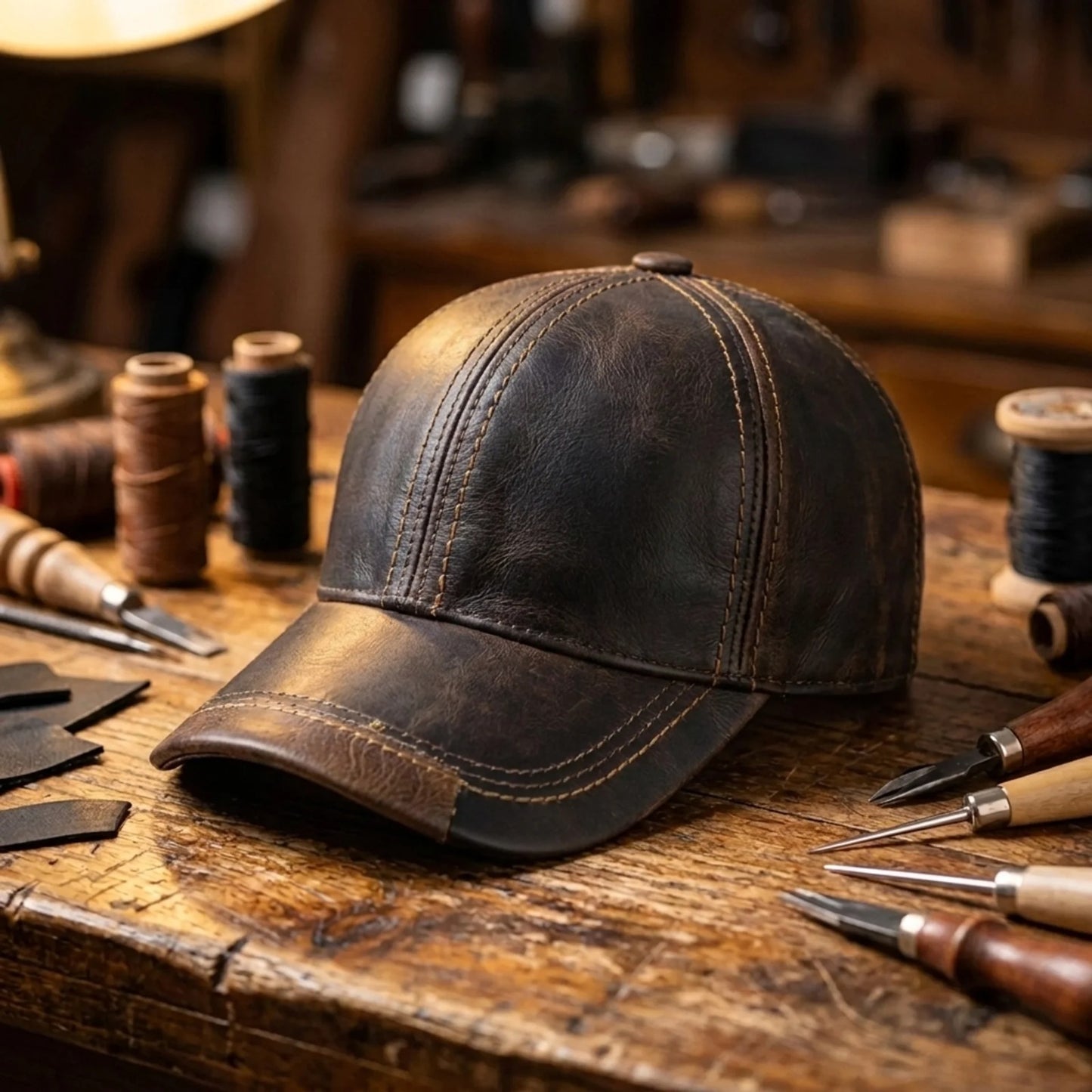 Cowhide Cap